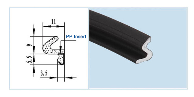 Kerf-In Foam Door Weatherstripping